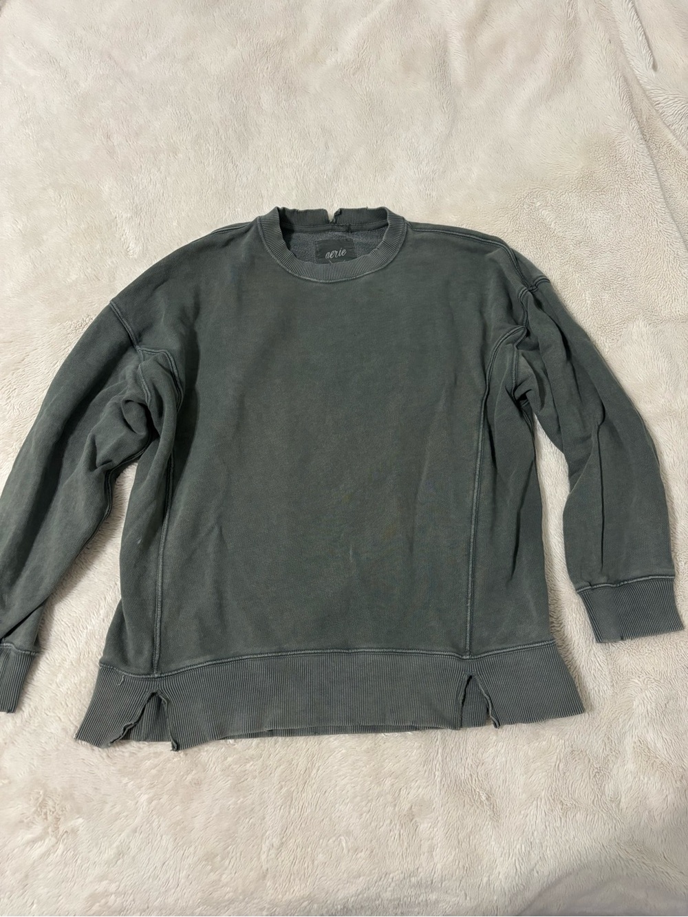 Aerie Women’s Dark Green Crewneck